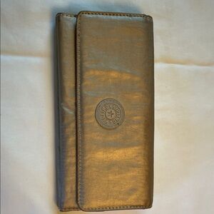 Kipling Shimmering Gold Wallet